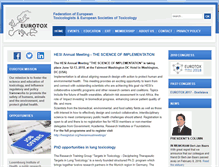 Tablet Screenshot of eurotox.com